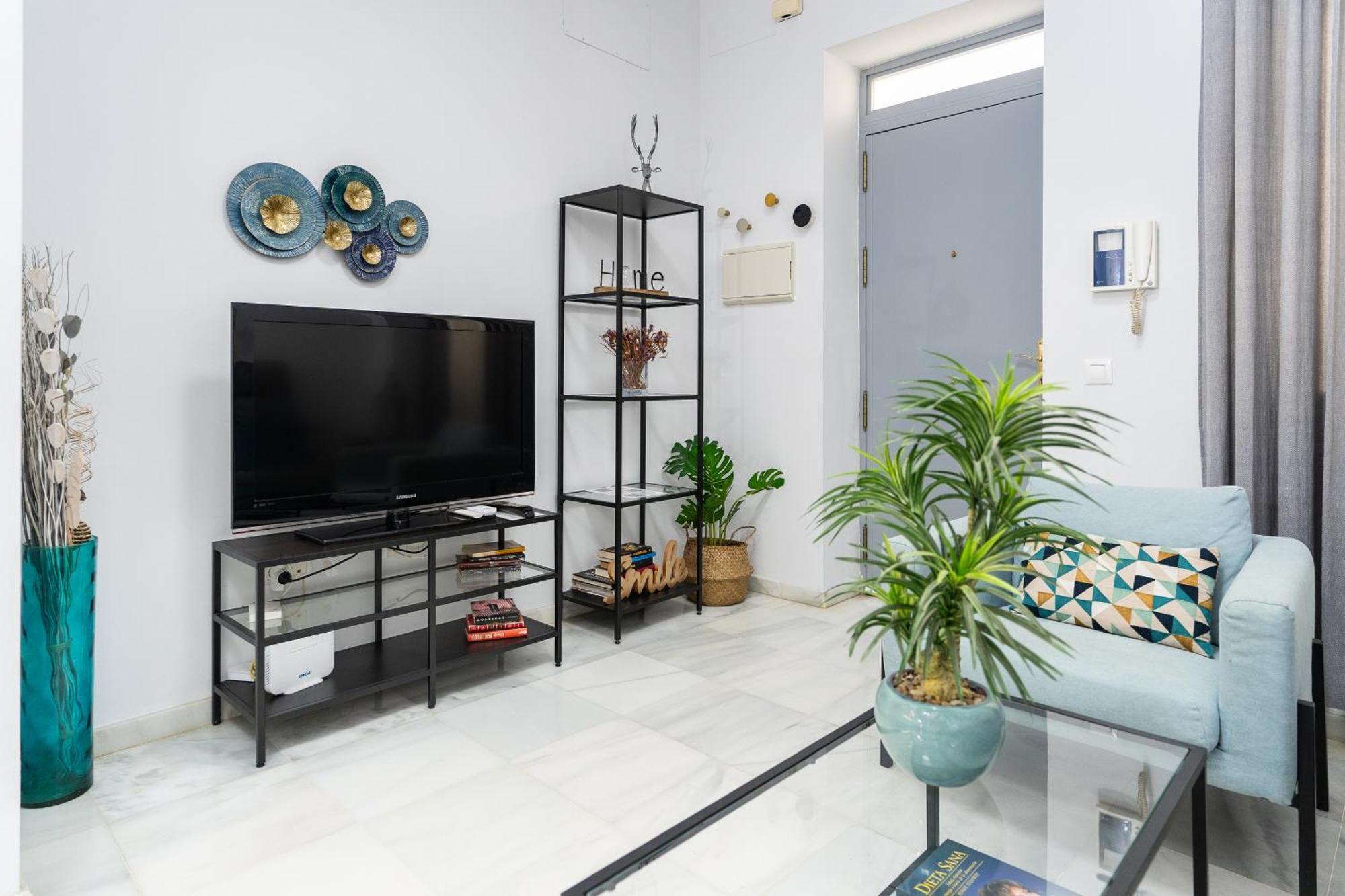 Apartamento Triana Deluxe Con Patio Privado Sevilla Eksteriør billede